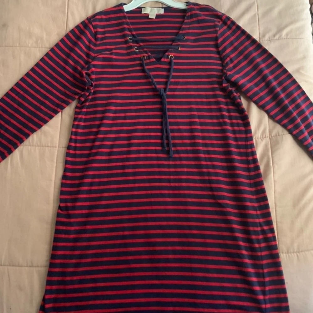 Black&Pink stripped dress
